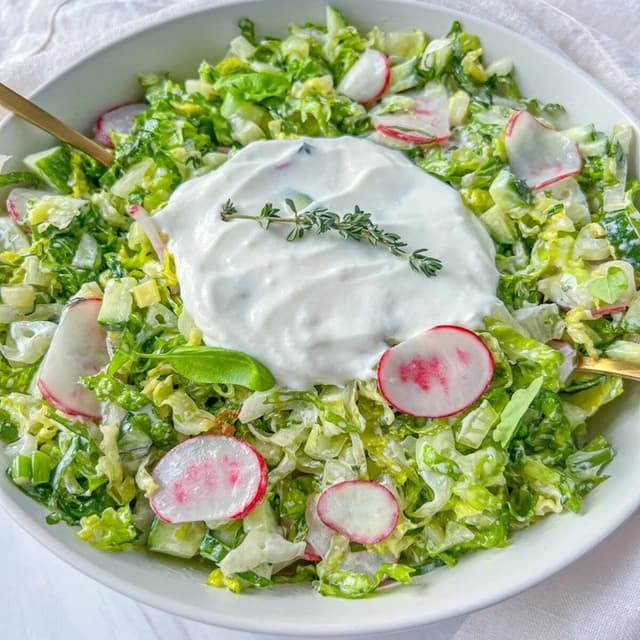 Bulgarian Green Salad