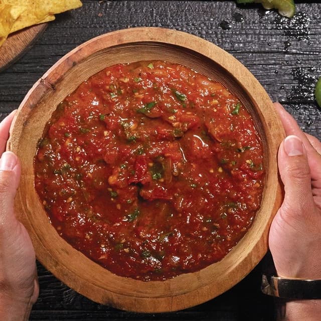 Smoky tomato pepper salsa