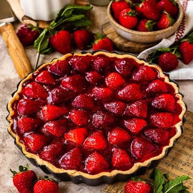 Strawberry tart